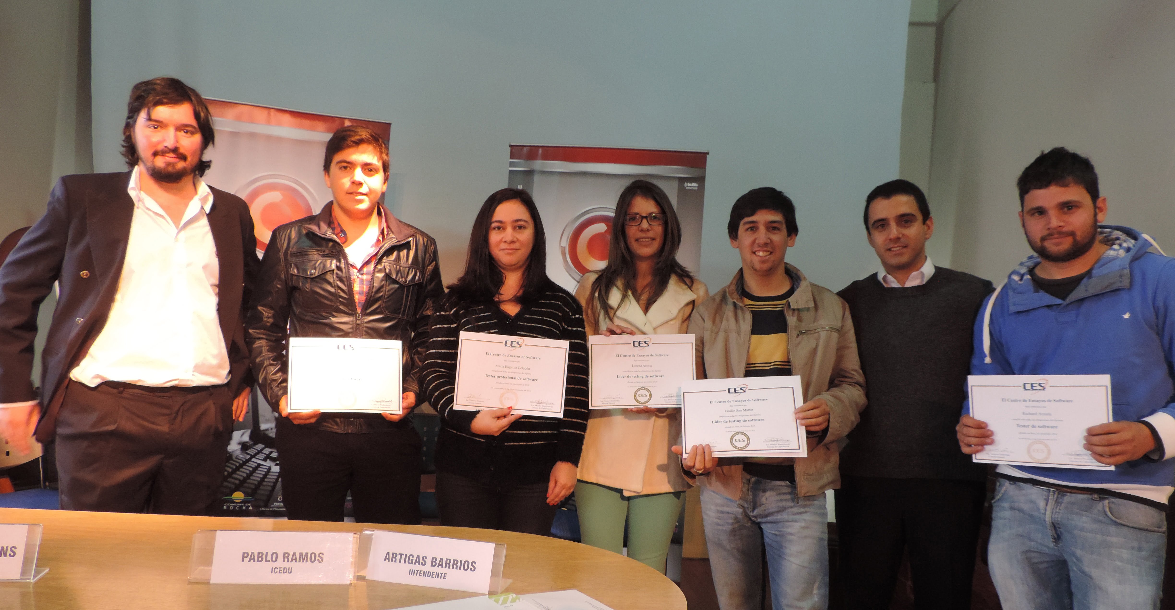 Entrega de diplomas Rocha