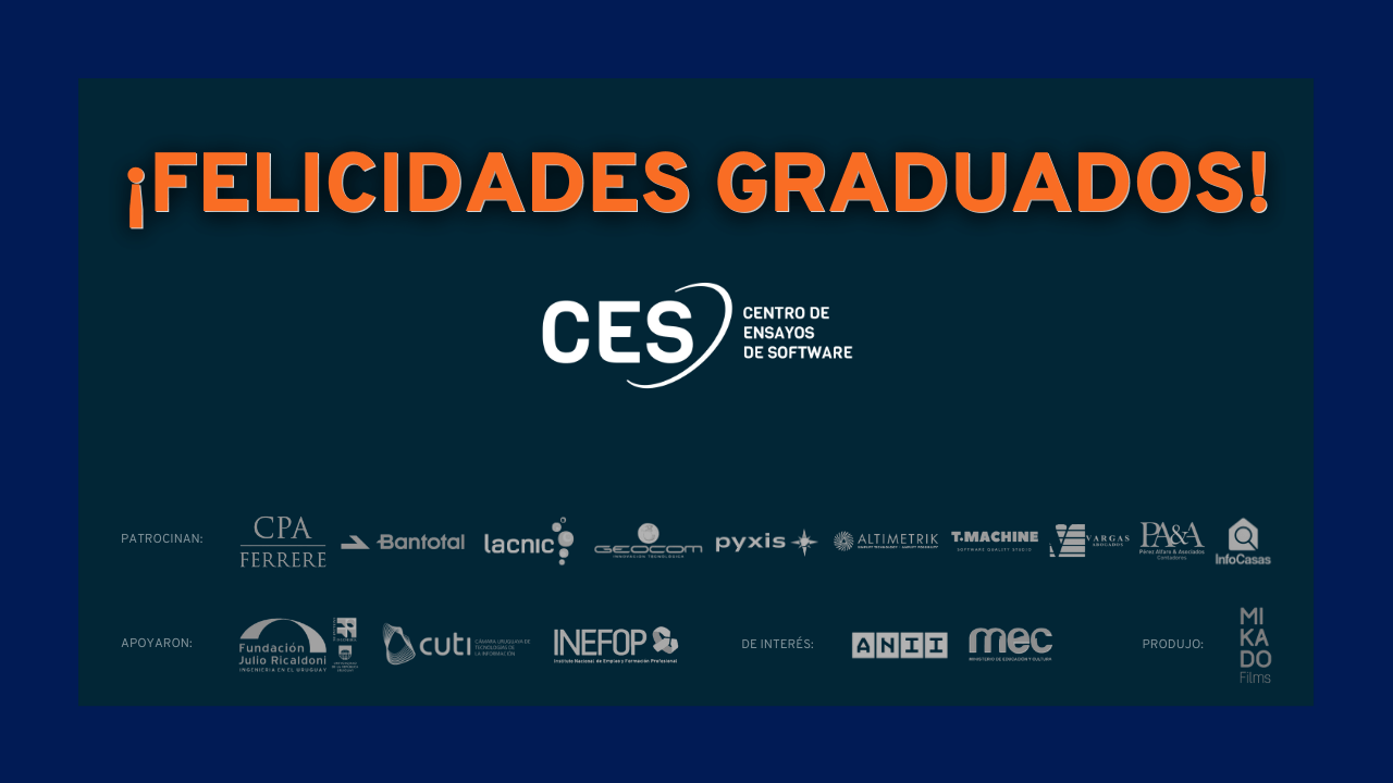 Felicidades graduados