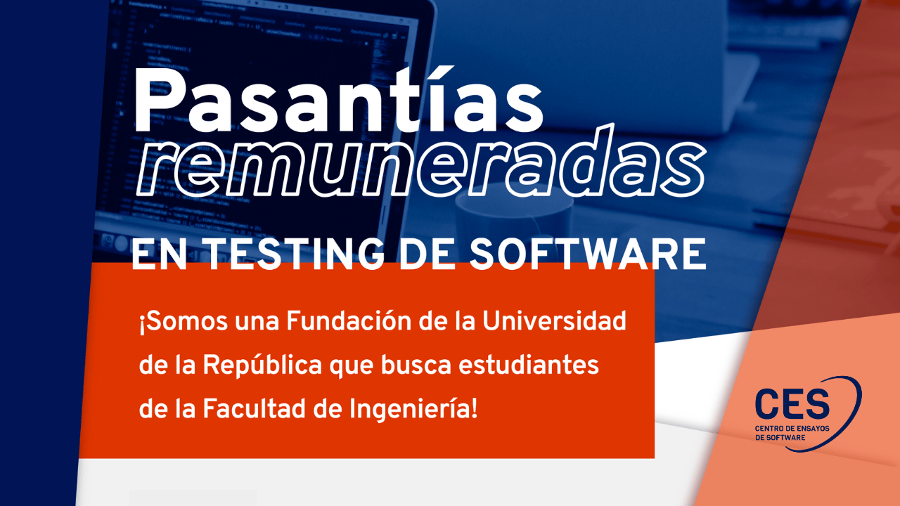 Pasantías remuneradas en testing de software