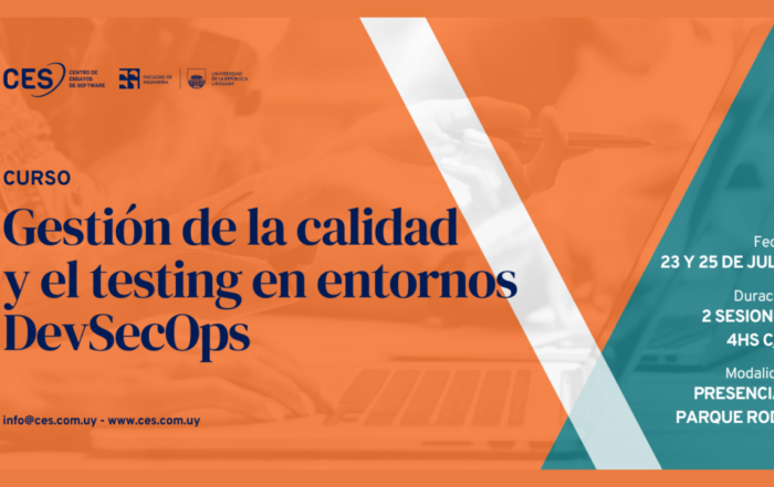 placa informativa sobre el curso de entornos devsecops